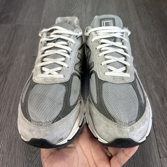 New Balance 990v4 Athletic Sneakers Gray M990GL4 USA Made Shoes Men’s Size 12.5D main image 6